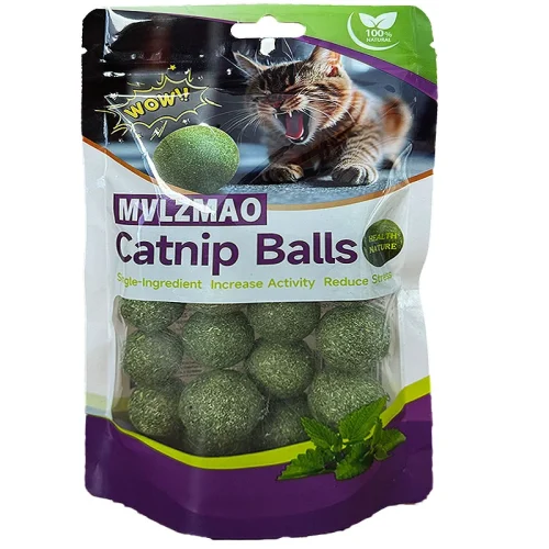 Edible Catnip Ball Safety Healthy Cat Catnip